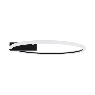 LEDTM® CINDERELLA 60980 Φωτιστικό Οροφής Δαχτυλίδι-Κύκλος LED CCT 30W 3360lm 360° AC 220-240V - Εναλλαγή Φωτισμού μέσω Τηλεχειριστηρίου All In One Ψυχρό 6000k+Φυσικό 4500k+Θερμό 2700k Dimmable Φ50cm - Μαύρο - 3 Years Warranty - Image 4