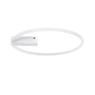 LEDTM® CINDERELLA 60981 Φωτιστικό Οροφής Δαχτυλίδι-Κύκλος LED CCT 30W 3360lm 360° AC 220-240V - Εναλλαγή Φωτισμού μέσω Τηλεχειριστηρίου All In One Ψυχρό 6000k+Φυσικό 4500k+Θερμό 2700k Dimmable Φ50cm - Λευκό - 3 Years Warranty - Image 3