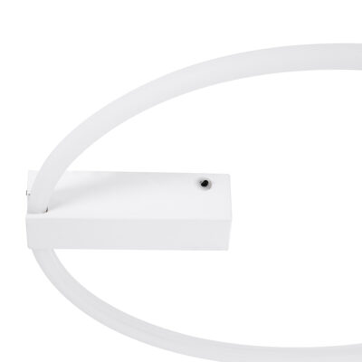 LEDTM® CINDERELLA 60981 Φωτιστικό Οροφής Δαχτυλίδι-Κύκλος LED CCT 30W 3360lm 360° AC 220-240V - Εναλλαγή Φωτισμού μέσω Τηλεχειριστηρίου All In One Ψυχρό 6000k+Φυσικό 4500k+Θερμό 2700k Dimmable Φ50cm - Λευκό - 3 Years Warranty - Image 6