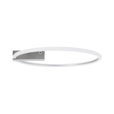 LEDTM® CINDERELLA 60983 Φωτιστικό Οροφής Δαχτυλίδι-Κύκλος LED CCT 30W 3360lm 360° AC 220-240V - Εναλλαγή Φωτισμού μέσω Τηλεχειριστηρίου All In One Ψυχρό 6000k+Φυσικό 4500k+Θερμό 2700k Dimmable Φ50cm - Χρώμιο Νικελ - 3 Years Warranty - Image 4