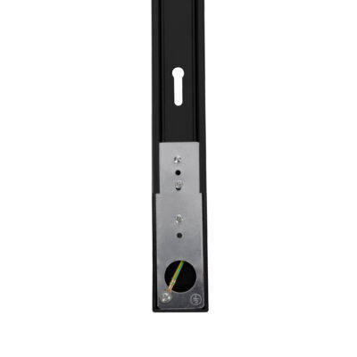 LEDTM® EUROTRACK-1PH 60984-3M Μονοφασική Ράγα 2 Καλωδίων 1L+1N για Σύστημα Ράγας Eurotrack-1PH AC 220-240V IP20 - Μαύρο Ματ - Μ300 x Π3.6 x Υ2cm - Image 9