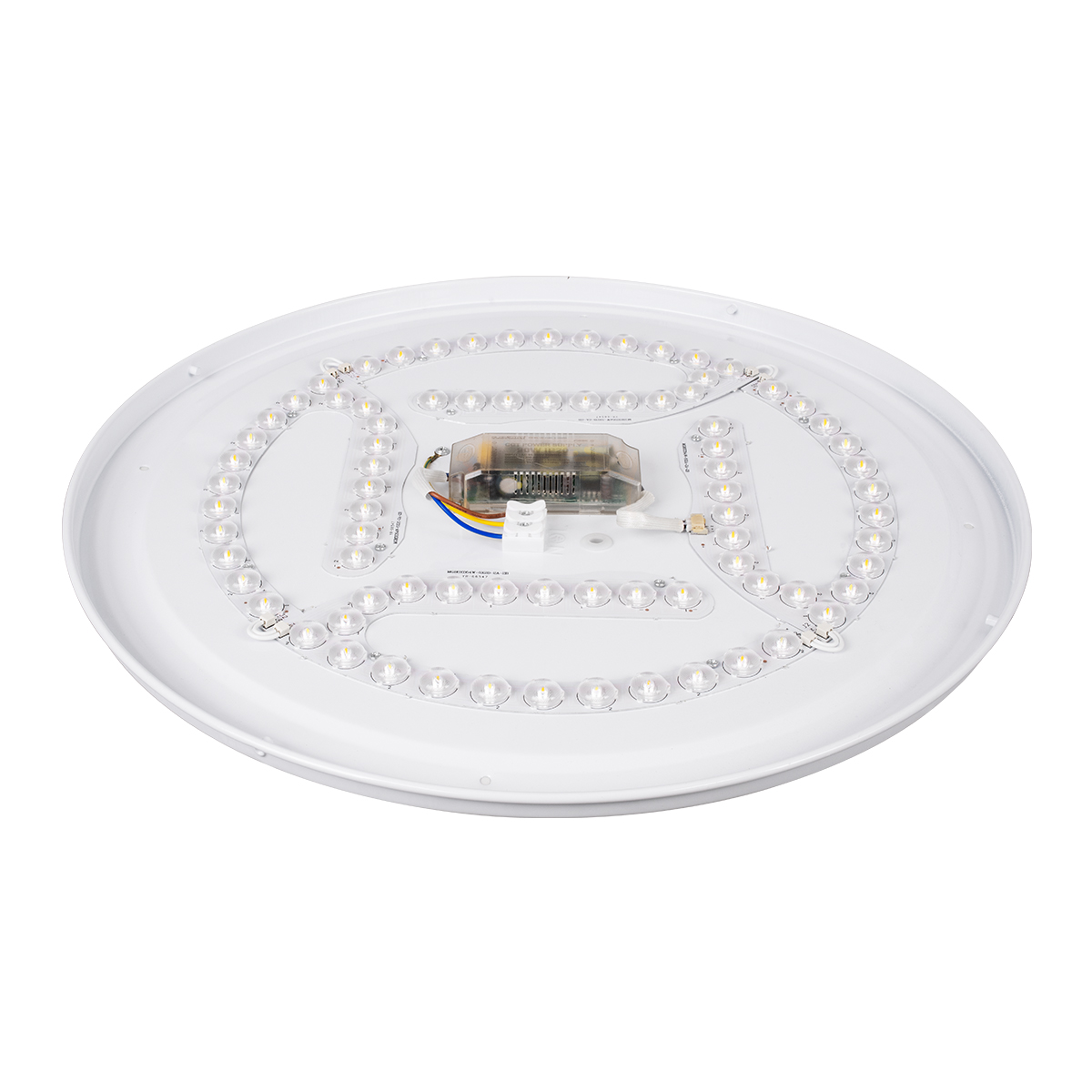 LEDTM® AVA 61017 Μοντέρνο Φωτιστικό Οροφής LED 76W 7600lm 120° AC 220-240V IP20 Ρυθμιζόμενο Λευκό CCT με Χειριστήριο από 2700K έως 6000K Dimmable - Lumileds SMD Chip - Λευκό Ματ - Μ48 x Π48 x Υ6.5cm - 3 Χρόνια Εγγύηση - Image 9