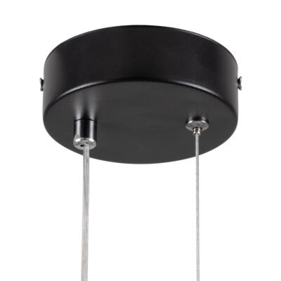 LEDTM® CYCLOS 61073 Κρεμαστό Φωτιστικό Οροφής Design LED CCT 9W 1080lm 300° AC 220-240V - Εναλλαγή Φωτισμού μέσω Διακόπτη On/Off All In One Ψυχρό 6000k+Φυσικό 4500k+Θερμό 2700k Μ21 x Π2.3 x Υ26.5cm - Μαύρο - Image 7