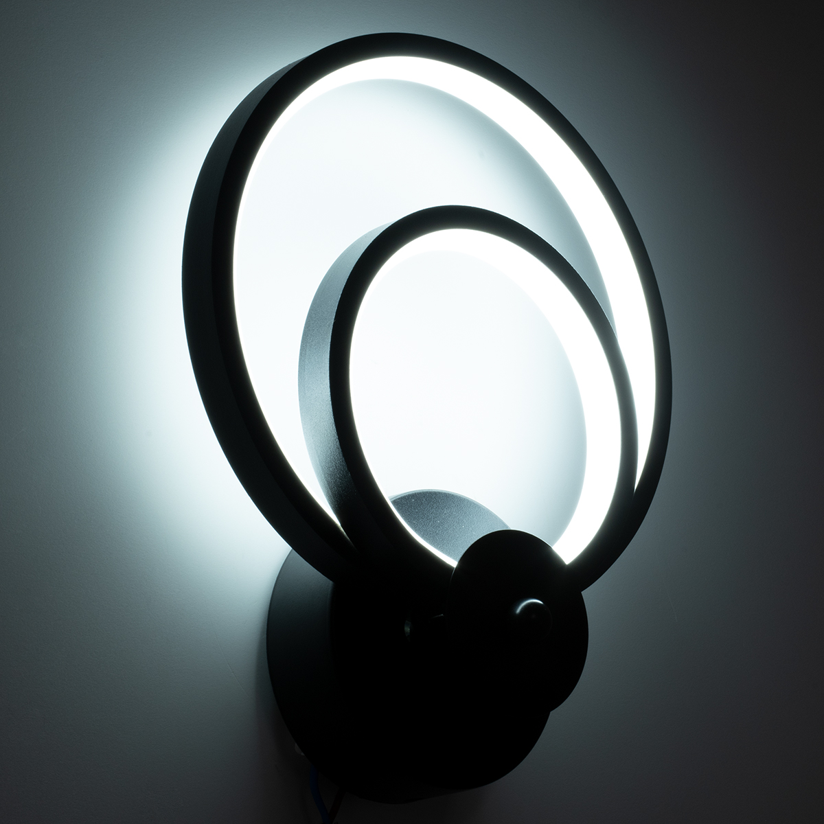 LEDTM® FREDDIE 61076 Μοντέρνο Φωτιστικό Τοίχου - Απλίκα LED 15W 1800lm 300° AC 220-240V IP20 Ρυθμιζόμενο Λευκό CCT με On/Off 2700K/4500K/6000K - Lumileds SMD Chip - Μαύρο Ματ - Μ20 x Π7.5 x Υ25cm - 3 Χρόνια Εγγύηση - Image 9