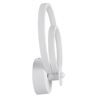 LEDTM® FREDDIE 61077 Φωτιστικό Τοίχου - Απλίκα Design LED CCT 15W 1800lm 300° AC 220-240V - Εναλλαγή Φωτισμού μέσω Διακόπτη On/Off All In One Ψυχρό 6000k+Φυσικό 4500k+Θερμό 2700k Μ20 x Π7.5 x Υ25cm - Λευκό - Image 5