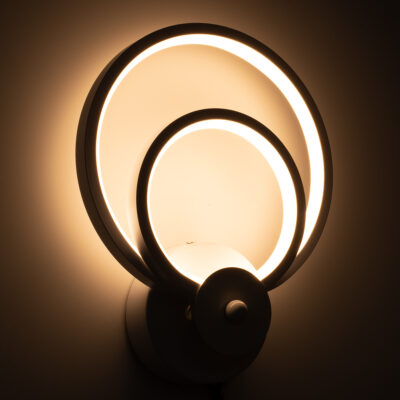 LEDTM® FREDDIE 61077 Φωτιστικό Τοίχου - Απλίκα Design LED CCT 15W 1800lm 300° AC 220-240V - Εναλλαγή Φωτισμού μέσω Διακόπτη On/Off All In One Ψυχρό 6000k+Φυσικό 4500k+Θερμό 2700k Μ20 x Π7.5 x Υ25cm - Λευκό - Image 7