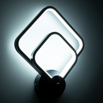 LEDTM® ANNA 61085 Φωτιστικό Τοίχου - Απλίκα Design LED CCT 15W 1800lm 300° AC 220-240V - Εναλλαγή Φωτισμού μέσω Διακόπτη On/Off All In One Ψυχρό 6000k+Φυσικό 4500k+Θερμό 2700k Μ25 x Π8 x Υ30cm - Μαύρο - Image 9