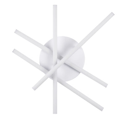 LEDTM® DRACO 61096 Μοντέρνο Φωτιστικό Οροφής LED 60W 7380lm 120° AC 220-240V IP20 Ρυθμιζόμενο Λευκό CCT με Χειριστήριο από 2700K έως 6000K Dimmable - Lumileds SMD Chip - Λευκό Ματ - Μ60 x Π60 x Υ11cm - 3 Χρόνια Εγγύηση - Image 7
