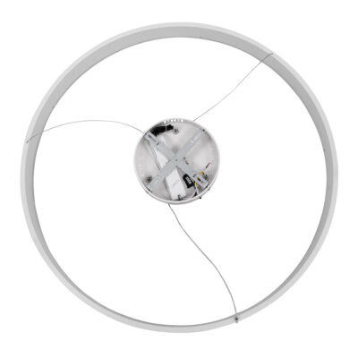 LEDTM® VENOM 61180 Μοντέρνο Κρεμαστό Φωτιστικό Οροφής LED 67W 7863lm 120° AC 220-240V IP20 Ρυθμιζόμενο Λευκό CCT με Χειριστήριο από 2700K έως 6000K Dimmable - Lumileds SMD Chip - Λευκό Ματ - Μ80 x Π80 x Υ6.5cm - 3 Χρόνια Εγγύηση - Image 8