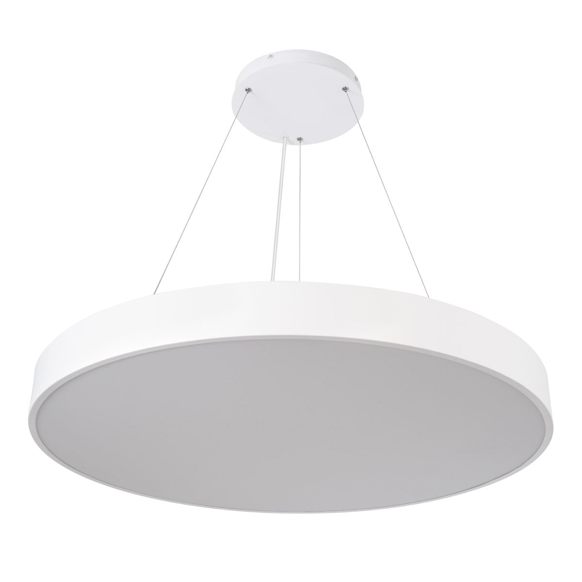 LEDTM® BURTON 61205-S Μοντέρνο Φωτιστικό Οροφής LED 100W 11020lm 120° AC 220-240V IP20 Ρυθμιζόμενο Λευκό CCT με Χειριστήριο από 2700K έως 6000K Dimmable - Lumileds SMD Chip - Λευκό Ματ - Μ80 x Π80 x Υ8cm - 3 Χρόνια Εγγύηση - Image 7