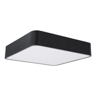 LEDTM® KAMALA 61206-S Πλαφονιέρα Οροφής LED CCT 67W 7370lm 120° AC 220-240V - Εναλλαγή Φωτισμού μέσω Τηλεχειριστηρίου All In One Ψυχρό 6000k+Φυσικό 4500k+Θερμό 2700k Dimmable Μ40 x Π40 x Υ8cm- Μαύρο - 3 Years Warranty - Image 6