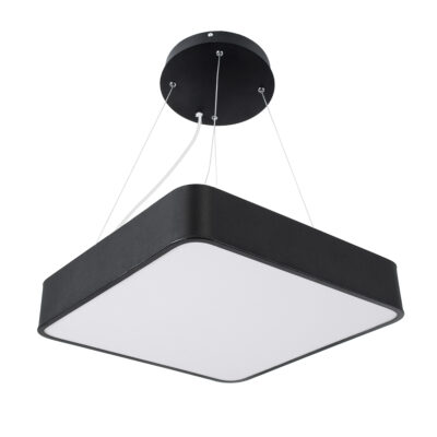 LEDTM® KAMALA 61206-S Πλαφονιέρα Οροφής LED CCT 67W 7370lm 120° AC 220-240V - Εναλλαγή Φωτισμού μέσω Τηλεχειριστηρίου All In One Ψυχρό 6000k+Φυσικό 4500k+Θερμό 2700k Dimmable Μ40 x Π40 x Υ8cm- Μαύρο - 3 Years Warranty - Image 8