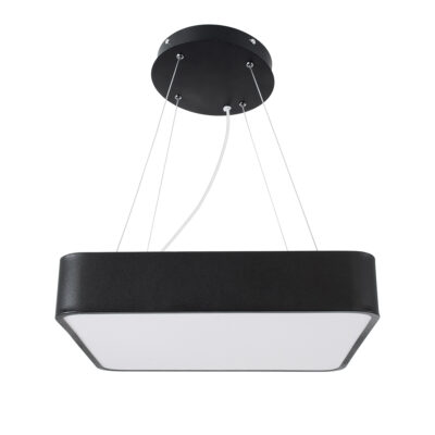 LEDTM® KAMALA 61206-S Πλαφονιέρα Οροφής LED CCT 67W 7370lm 120° AC 220-240V - Εναλλαγή Φωτισμού μέσω Τηλεχειριστηρίου All In One Ψυχρό 6000k+Φυσικό 4500k+Θερμό 2700k Dimmable Μ40 x Π40 x Υ8cm- Μαύρο - 3 Years Warranty - Image 10