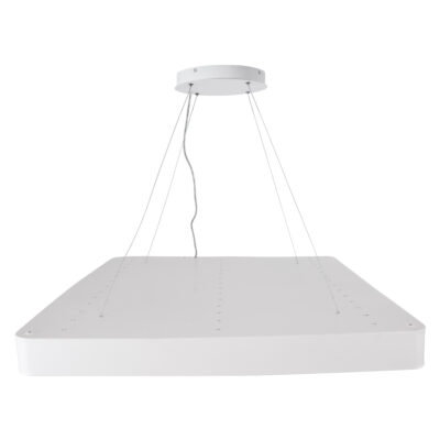 LEDTM® KAMALA 61211-S Πλαφονιέρα Οροφής LED CCT 100W 11020lm 120° AC 220-240V - Εναλλαγή Φωτισμού μέσω Τηλεχειριστηρίου All In One Ψυχρό 6000k+Φυσικό 4500k+Θερμό 2700k Dimmable Μ80 x Π80 x Υ8cm - Λευκό - 3 Years Warranty - Image 12