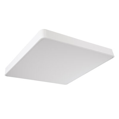 LEDTM® KAMALA 61211-S Πλαφονιέρα Οροφής LED CCT 100W 11020lm 120° AC 220-240V - Εναλλαγή Φωτισμού μέσω Τηλεχειριστηρίου All In One Ψυχρό 6000k+Φυσικό 4500k+Θερμό 2700k Dimmable Μ80 x Π80 x Υ8cm - Λευκό - 3 Years Warranty - Image 3