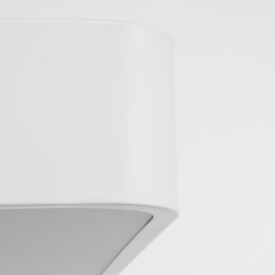 LEDTM® KAMALA 61211-S Πλαφονιέρα Οροφής LED CCT 100W 11020lm 120° AC 220-240V - Εναλλαγή Φωτισμού μέσω Τηλεχειριστηρίου All In One Ψυχρό 6000k+Φυσικό 4500k+Θερμό 2700k Dimmable Μ80 x Π80 x Υ8cm - Λευκό - 3 Years Warranty - Image 7