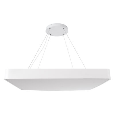 LEDTM® KAMALA 61211-S Πλαφονιέρα Οροφής LED CCT 100W 11020lm 120° AC 220-240V - Εναλλαγή Φωτισμού μέσω Τηλεχειριστηρίου All In One Ψυχρό 6000k+Φυσικό 4500k+Θερμό 2700k Dimmable Μ80 x Π80 x Υ8cm - Λευκό - 3 Years Warranty - Image 10