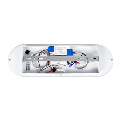 LEDTM® NESPO 61213 Φωτιστικό Οροφής Linear Design LED CCT με Κινούμενα Σποτ LED Spot Downlight 36W 4032lm 360° & 45° AC 220-240V - Εναλλαγή Φωτισμού μέσω Διακόπτη On/Off All In One Ψυχρό 6000k+Φυσικό 4500k+Θερμό 2700k Μ40 x Π13 x Υ6.5cm - Λευκό - Image 6