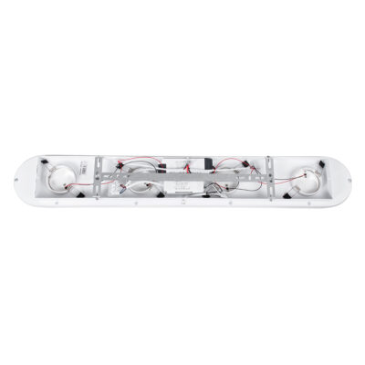 LEDTM® NESPO 61215 Φωτιστικό Οροφής Linear Design LED CCT με Κινούμενα Σποτ LED Spot Downlight 48W 5376lm 360° & 45° AC 220-240V - Εναλλαγή Φωτισμού μέσω Διακόπτη On/Off All In One Ψυχρό 6000k+Φυσικό 4500k+Θερμό 2700k Μ80 x Π13 x Υ6.5cm - Λευκό - Image 6