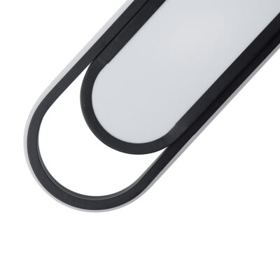 LEDTM® IGOR 61216 Φωτιστικό Οροφής Linear Design LED CCT 24W 2880lm 210° AC 220-240V - Εναλλαγή Φωτισμού μέσω Διακόπτη On/Off All In One Ψυχρό 6000k+Φυσικό 4500k+Θερμό 2700k Μ41 x Π13 x Υ4.5cm - Μαύρο - 3 Years Warranty - Image 6