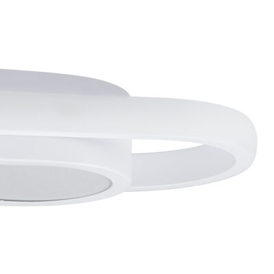 LEDTM® IGOR 61217 Φωτιστικό Οροφής Linear Design LED CCT 24W 2880lm 210° AC 220-240V - Εναλλαγή Φωτισμού μέσω Διακόπτη On/Off All In One Ψυχρό 6000k+Φυσικό 4500k+Θερμό 2700k Μ41 x Π13 x Υ4.5cm - Λευκό - 3 Years Warranty - Image 7