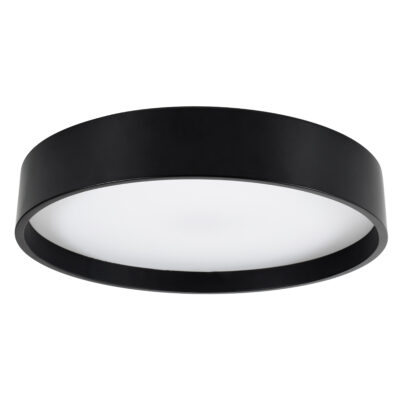 LEDTM® NARNIA 61257 Πλαφονιέρα Οροφής LED CCT 75W 8625lm 120° AC 220-240V - Εναλλαγή Φωτισμού μέσω Τηλεχειριστηρίου All In One Ψυχρό 6000k+Φυσικό 4500k+Θερμό 2700k Dimmable Φ45 x Υ8cm - Μαύρο - 3 Years Warranty - Image 4