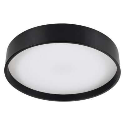 LEDTM® NARNIA 61257 Πλαφονιέρα Οροφής LED CCT 75W 8625lm 120° AC 220-240V - Εναλλαγή Φωτισμού μέσω Τηλεχειριστηρίου All In One Ψυχρό 6000k+Φυσικό 4500k+Θερμό 2700k Dimmable Φ45 x Υ8cm - Μαύρο - 3 Years Warranty - Image 5