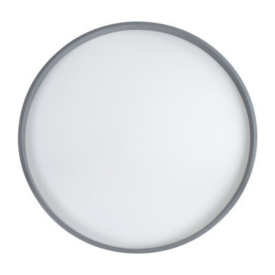 LEDTM® NARNIA 61260 Πλαφονιέρα Οροφής LED CCT 100W 11500lm 120° AC 220-240V - Εναλλαγή Φωτισμού μέσω Τηλεχειριστηρίου All In One Ψυχρό 6000k+Φυσικό 4500k+Θερμό 2700k Dimmable Φ60 x Υ10cm - Γκρι Ανθρακί - 3 Years Warranty - Image 7