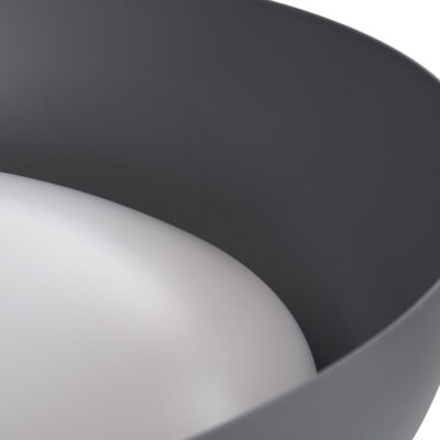 LEDTM® ANATOLIA 61262 Πλαφονιέρα Οροφής LED CCT 60W 6900lm 120° AC 220-240V - Εναλλαγή Φωτισμού μέσω Τηλεχειριστηρίου All In One Ψυχρό 6000k+Φυσικό 4500k+Θερμό 2700k Dimmable Φ43cm - Γκρι Ανθρακί - 3 Years Warranty - Image 8
