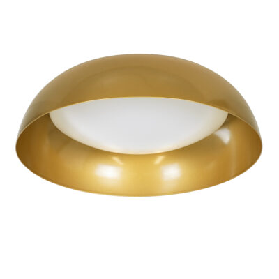 LEDTM® ANATOLIA 61263 Πλαφονιέρα Οροφής LED CCT 60W 6900lm 120° AC 220-240V - Εναλλαγή Φωτισμού μέσω Τηλεχειριστηρίου All In One Ψυχρό 6000k+Φυσικό 4500k+Θερμό 2700k Dimmable Φ43cm - Χρυσό - 3 Years Warranty - Image 3