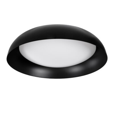 LEDTM® ANATOLIA 61264 Πλαφονιέρα Οροφής LED CCT 75W 8625lm 120° AC 220-240V - Εναλλαγή Φωτισμού μέσω Τηλεχειριστηρίου All In One Ψυχρό 6000k+Φυσικό 4500k+Θερμό 2700k Dimmable Φ60cm - Μαύρο - 3 Years Warranty - Image 3