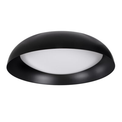 LEDTM® ANATOLIA 61264 Πλαφονιέρα Οροφής LED CCT 75W 8625lm 120° AC 220-240V - Εναλλαγή Φωτισμού μέσω Τηλεχειριστηρίου All In One Ψυχρό 6000k+Φυσικό 4500k+Θερμό 2700k Dimmable Φ60cm - Μαύρο - 3 Years Warranty - Image 4