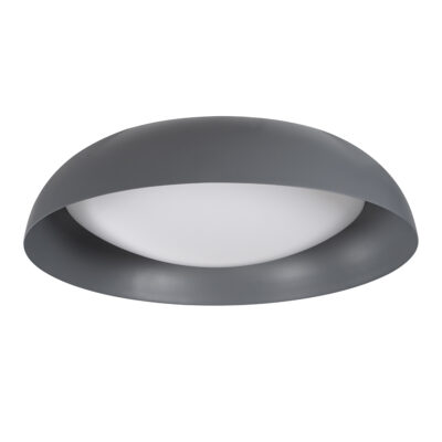 LEDTM® ANATOLIA 61265 Πλαφονιέρα Οροφής LED CCT 75W 8625lm 120° AC 220-240V - Εναλλαγή Φωτισμού μέσω Τηλεχειριστηρίου All In One Ψυχρό 6000k+Φυσικό 4500k+Θερμό 2700k Dimmable Φ60cm - Γκρι Ανθρακί - 3 Years Warranty - Image 4