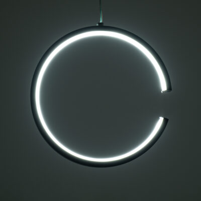 LEDTM® CEROBA 61306 Κρεμαστό Φωτιστικό Οροφής Linear Design LED CCT 12W 1320lm 360° AC 220-240V - Εναλλαγή Φωτισμού μέσω Διακόπτη On/Off All In One Ψυχρό 6000k+Φυσικό 4500k+Θερμό 2700k Φ22 x Π2cm - Μαύρο - 3 Years Warranty - Image 11