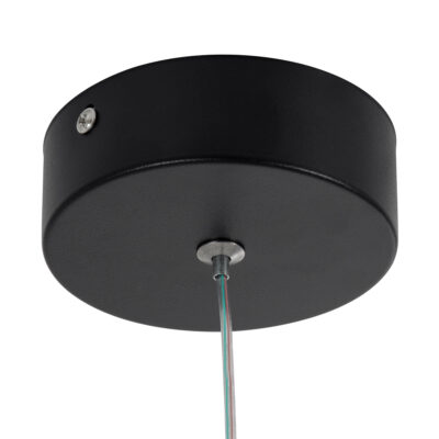 LEDTM® CEROBA 61306 Κρεμαστό Φωτιστικό Οροφής Linear Design LED CCT 12W 1320lm 360° AC 220-240V - Εναλλαγή Φωτισμού μέσω Διακόπτη On/Off All In One Ψυχρό 6000k+Φυσικό 4500k+Θερμό 2700k Φ22 x Π2cm - Μαύρο - 3 Years Warranty - Image 7