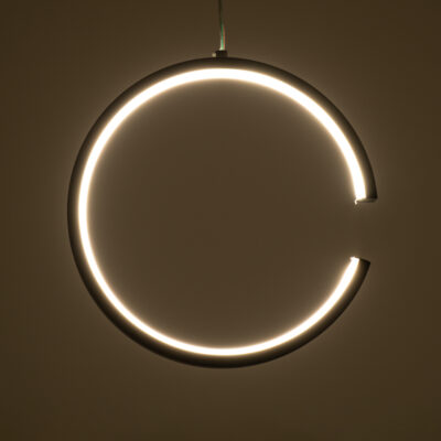LEDTM® CEROBA 61306 Κρεμαστό Φωτιστικό Οροφής Linear Design LED CCT 12W 1320lm 360° AC 220-240V - Εναλλαγή Φωτισμού μέσω Διακόπτη On/Off All In One Ψυχρό 6000k+Φυσικό 4500k+Θερμό 2700k Φ22 x Π2cm - Μαύρο - 3 Years Warranty - Image 10