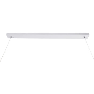 LEDTM® CIRCOLARE 61320 Κρεμαστό Φωτιστικό Οροφής Design LED CCT 75W 8400lm 360° AC 220-240V - Εναλλαγή Φωτισμού μέσω Τηλεχειριστηρίου All In One Ψυχρό 6000k+Φυσικό 4500k+Θερμό 2700k Dimmable Μ120 x Π25 x Υ25cm - Λευκό - 3 Χρόνια Εγγύηση - Image 10
