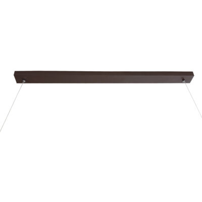 LEDTM® CIRCOLARE 61321 Κρεμαστό Φωτιστικό Οροφής Design LED CCT 75W 8400lm 360° AC 220-240V - Εναλλαγή Φωτισμού μέσω Τηλεχειριστηρίου All In One Ψυχρό 6000k+Φυσικό 4500k+Θερμό 2700k Dimmable Μ120 x Π25 x Υ25cm - Καφέ - 3 Χρόνια Εγγύηση - Image 10