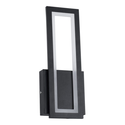 LEDTM® TIARA 61327 Φωτιστικό Τοίχου - Απλίκα Design LED CCT 12W 1440lm 360° AC 220-240V - Εναλλαγή Φωτισμού μέσω Διακόπτη On/Off All In One Ψυχρό 6000k+Φυσικό 4500k+Θερμό 2700k Μ12.5 x Π4 x Υ32cm - Μαύρο - 3 Years Warranty - Image 3