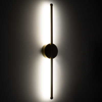 LEDTM® DIADEM 61330 Φωτιστικό Τοίχου - Απλίκα Design LED CCT 9W 1080lm 120° AC 220-240V - Εναλλαγή Φωτισμού μέσω Διακόπτη On/Off All In One Ψυχρό 6000k+Φυσικό 4500k+Θερμό 2700k Μ10 x Π4 x Υ60cm - Χρυσό - 3 Years Warranty - Image 10