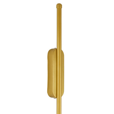 LEDTM® HARLEM 61332 Φωτιστικό Τοίχου - Απλίκα Design LED CCT 9W 1080lm 120° AC 220-240V - Εναλλαγή Φωτισμού μέσω Διακόπτη On/Off All In One Ψυχρό 6000k+Φυσικό 4500k+Θερμό 2700k Μ5 x Π4 x Υ60cm - Χρυσό - 3 Years Warranty - Image 6
