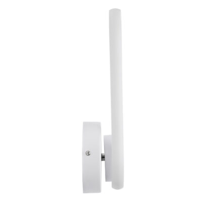 LEDTM® DALLAS 61346 Φωτιστικό Τοίχου - Απλίκα Design LED CCT 12W 1440lm 360° AC 220-240V - Εναλλαγή Φωτισμού μέσω Διακόπτη On/Off All In One Ψυχρό 6000k+Φυσικό 4500k+Θερμό 2700k Μ12 x Π6.5 x Υ32cm - Λευκό - 3 Years Warranty - Image 5