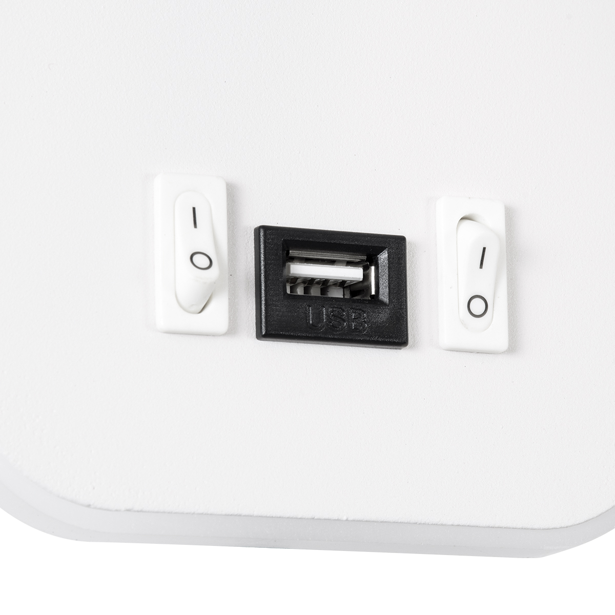 LEDTM® LADY-O 61364 Μοντέρνο Φωτιστικό Τοίχου - Απλίκα Ξενοδοχείου Reading Light με Φορτιστή USB 3A LED 10W 1000lm 36° & 360° AC 220-240V IP20 Φυσικό Λευκό 4500K - Bridgelux COB Chip & TÜV SÜD Driver - Λευκό Ματ - Μ10.5 x Π10 x Υ18.5cm - 3 Χρόνια Εγγύηση - Image 6