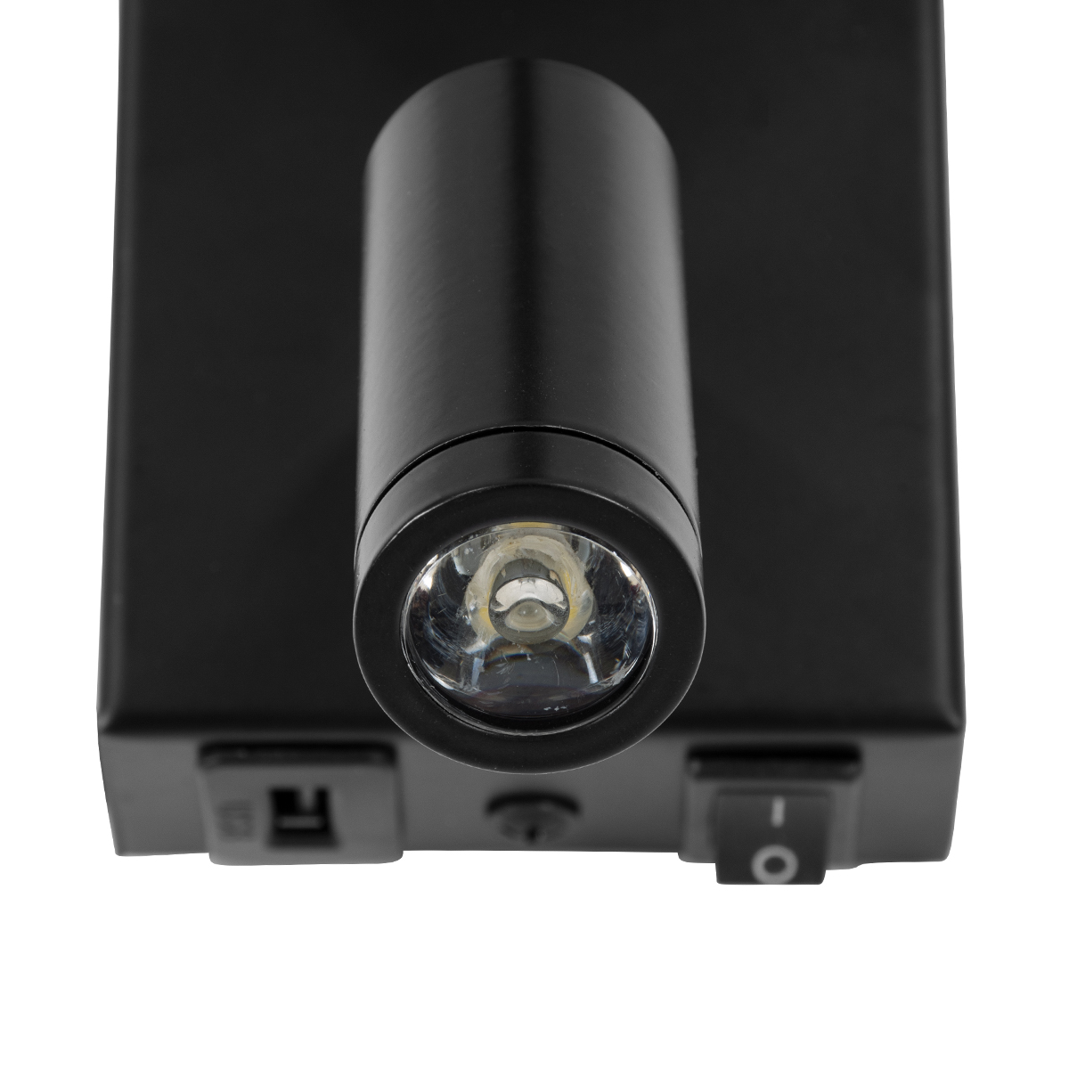 LEDTM® ROULETTE-R 61379 Μοντέρνο Φωτιστικό Τοίχου - Απλίκα Ξενοδοχείου Reading Light με Φορτιστή USB 3A & Ντουί 1 x E27 LED 3W 360lm 36° & 360° AC 220-240V IP20 Φυσικό Λευκό 4500K - Bridgelux COB Chip & TÜV SÜD Driver - Μαύρο & Μπεζ - Μ22 x Π23.5 x Υ37cm - Σετ 2 Τεμαχίων - 3 Χρόνια Εγγύηση - Image 7