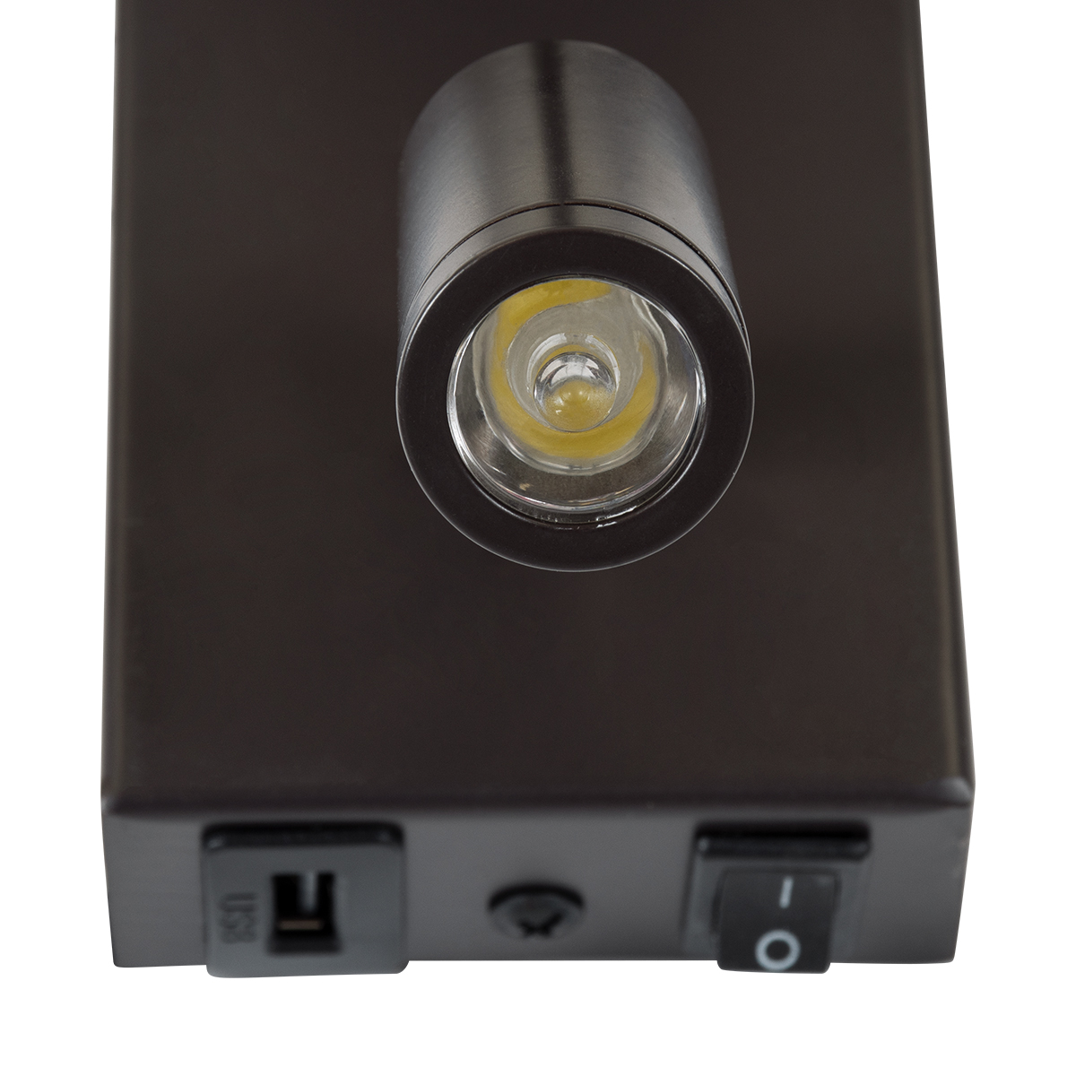 LEDTM® ROULETTE-R 61381 Μοντέρνο Φωτιστικό Τοίχου - Απλίκα Ξενοδοχείου Reading Light με Φορτιστή USB 3A & Ντουί 1 x E27 LED 3W 360lm 36° & 360° AC 220-240V IP20 Φυσικό Λευκό 4500K - Bridgelux COB Chip & TÜV SÜD Driver - Καφέ & Μπεζ - Μ22 x Π23.5 x Υ37cm - Σετ 2 Τεμαχίων - 3 Χρόνια Εγγύηση - Image 7