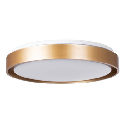 LEDTM® BARCHETTA 61399-S Πλαφονιέρα Οροφής LED CCT 72W 8306lm 120° AC 220-240V - Εναλλαγή Φωτισμού μέσω Τηλεχειριστηρίου All In One Ψυχρό 6000k+Φυσικό 4500k+Θερμό 2700k Dimmable Φ48cm - Χρυσό - 3 Years Warranty - Image 6