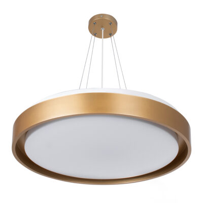 LEDTM® BARCHETTA 61399-S Πλαφονιέρα Οροφής LED CCT 72W 8306lm 120° AC 220-240V - Εναλλαγή Φωτισμού μέσω Τηλεχειριστηρίου All In One Ψυχρό 6000k+Φυσικό 4500k+Θερμό 2700k Dimmable Φ48cm - Χρυσό - 3 Years Warranty - Image 8