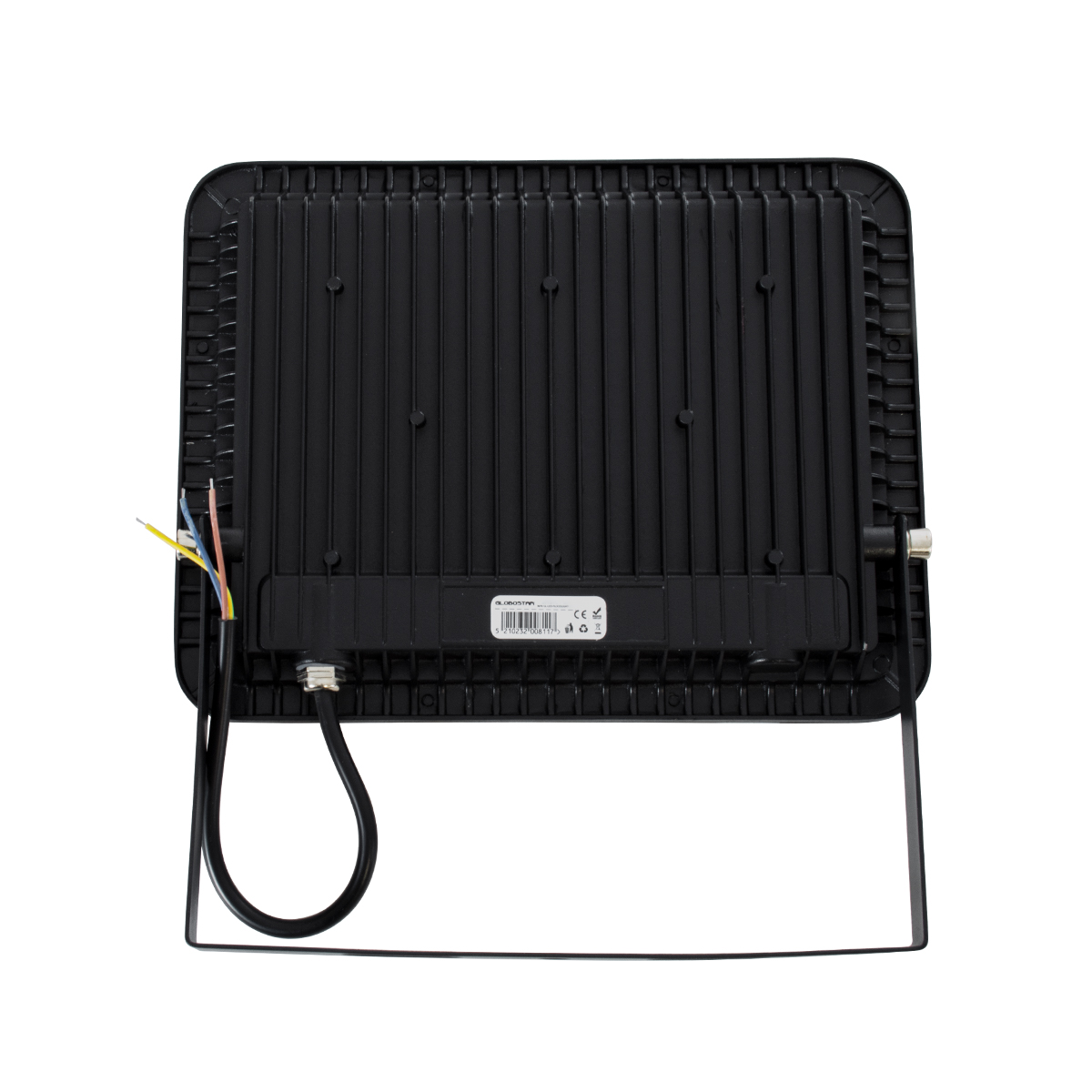 LEDTM® ATLAS 61426 Προβολέας LED 100W 12000lm 120° AC 220-240V Αδιάβροχο IP67 Φυσικό Λευκό 4500K - Lumileds SMD Chip - TÜV Rheinland Certified - Μαύρο Ματ - Μ27 x Π4 x Υ21cm - 5 Χρόνια Εγγύηση - Image 5
