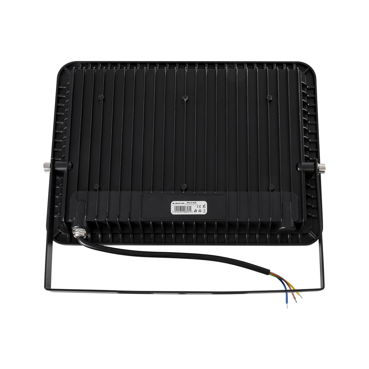 LEDTM® ATLAS 61428 Προβολέας LED 150W 18750lm 120° AC 220-240V Αδιάβροχο IP67 Ψυχρό Λευκό 6000K - Lumileds SMD Chip - TÜV Rheinland Certified - Μαύρο Ματ - Μ32 x Π4 x Υ23cm - 5 Χρόνια Εγγύηση - Image 5