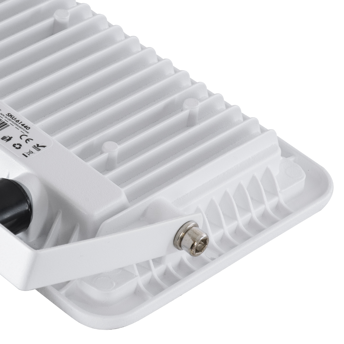 LEDTM® AURORA 64440 Προβολέας με Ανιχνευτή PIR / Αισθητήρα Κίνησης LED 30W 3750lm 120° AC 220-240V Αδιάβροχο IP67 Ψυχρό Λευκό 6000K - Lumileds SMD Chip - TÜV Rheinland Certified - Λευκό Ματ - Μ16 x Π5 x Υ17.5cm - 3 Χρόνια Εγγύηση - Image 8